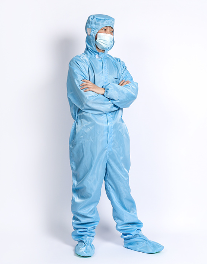 实验室洁净服（连体带帽）