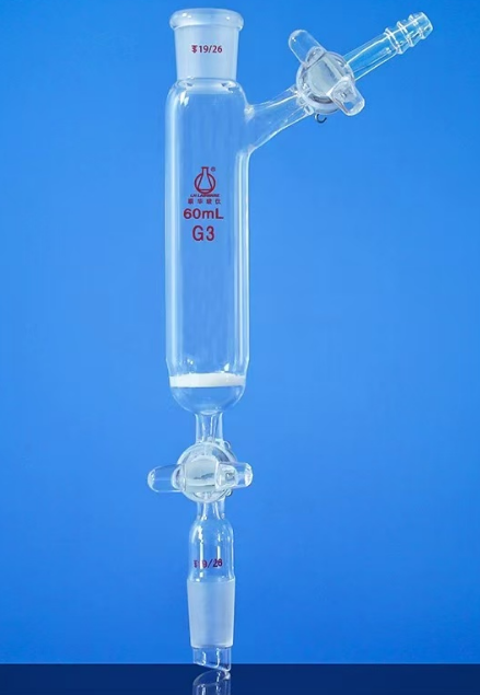管状滴液过滤漏斗(玻璃节门)