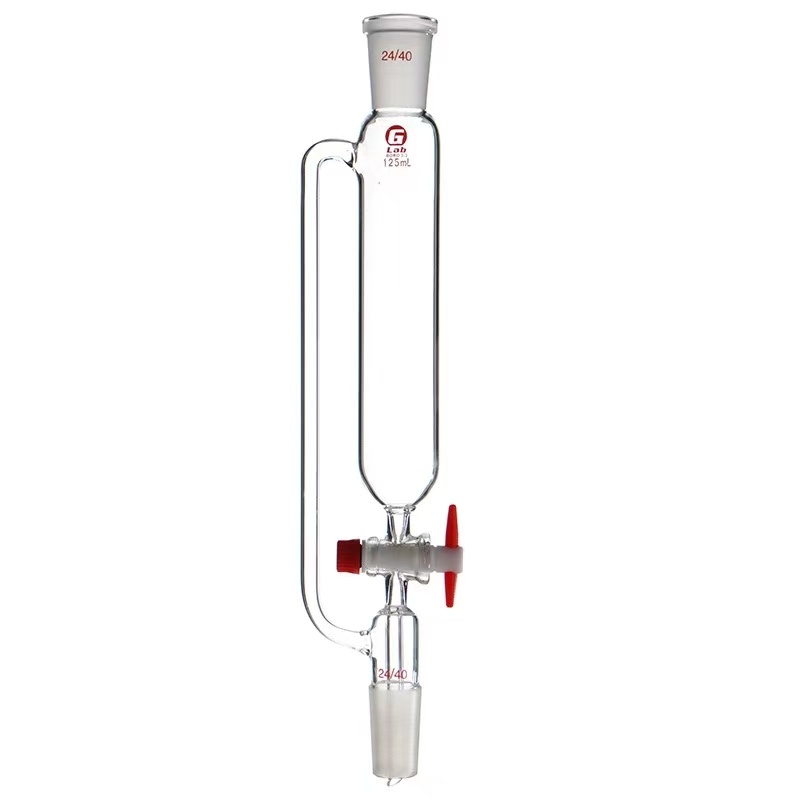 无刻度恒压滴液漏斗(具标准四氟节门)